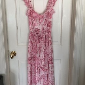 Pink NWT Anthropologie, Girl Meets Glam Dress SZ 4